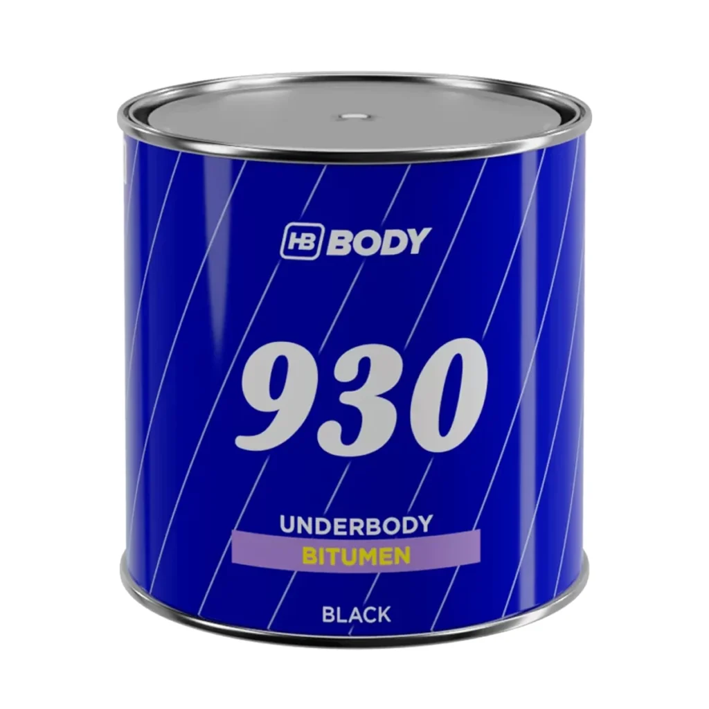 Подова защита HB Body 930 Underbody, черен – битумно антикорозионно покритие за дъно и купе