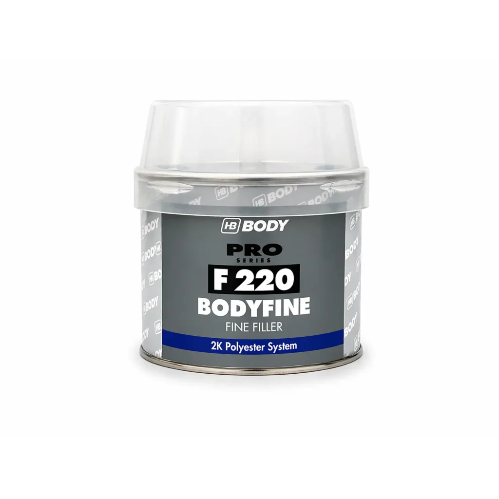 Фин кит стопер HB Body F220 BodyFine – 2K ултра фин кит за заглаждане и финален слой 250гр