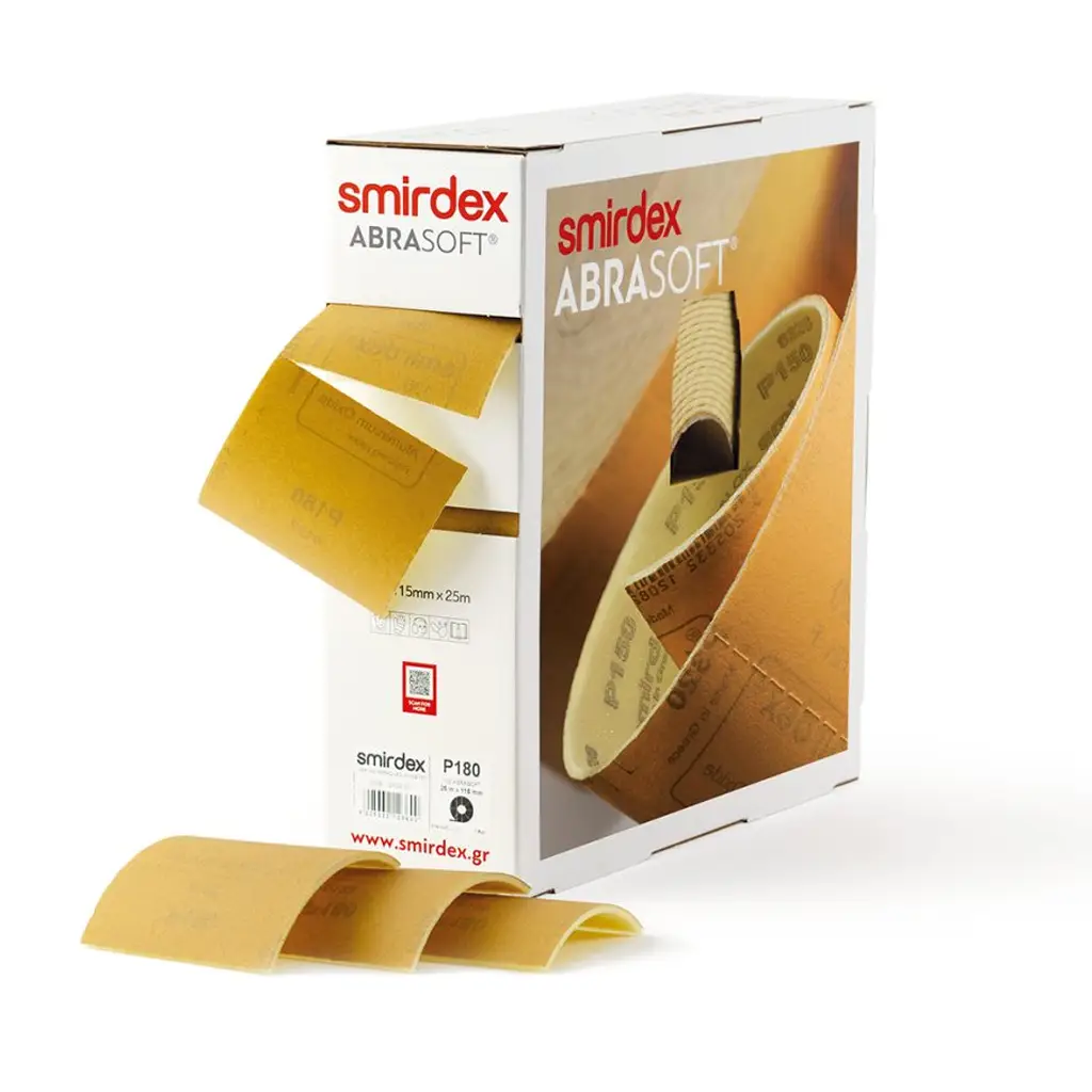 Абразивна гъба Smirdex 135SP Abrasoft на ролка – цена за 1 м.