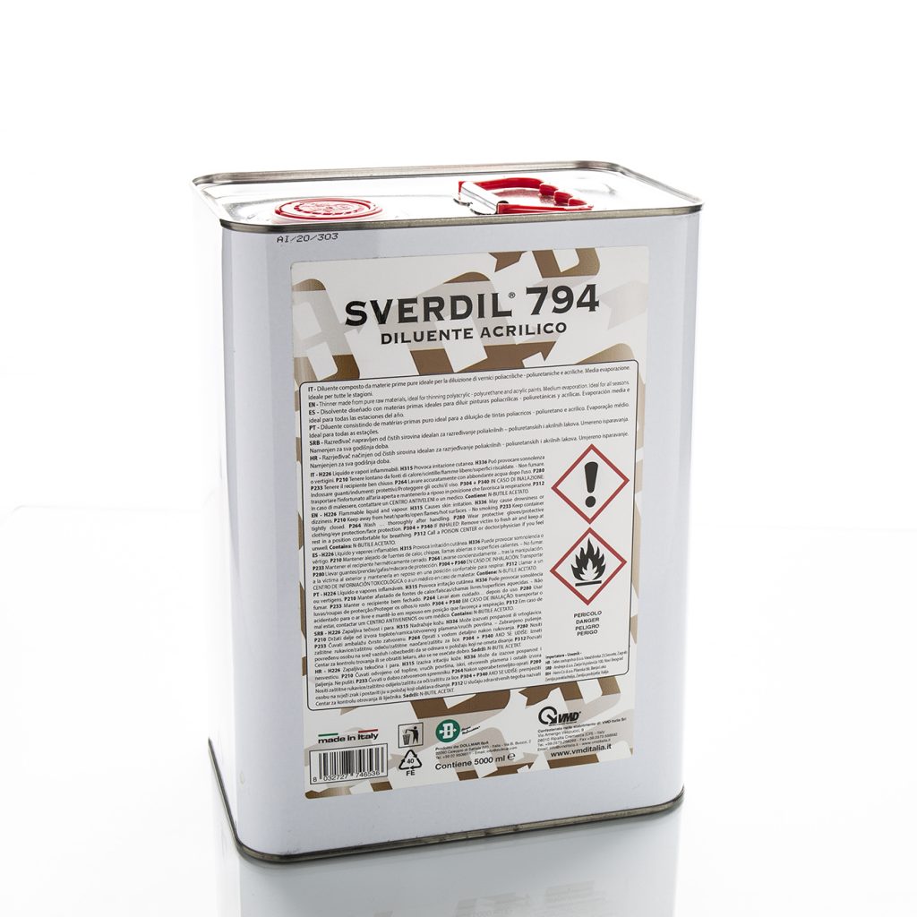 Акрилен разредител Sverdil 794 5l