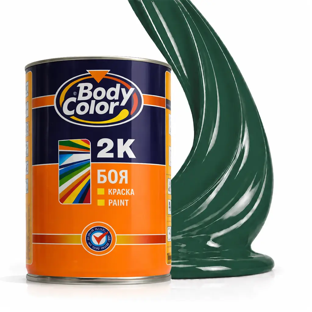 Автобоя акрилна 2K Body Color 394 - тъмно зелена 900мл. 2:1