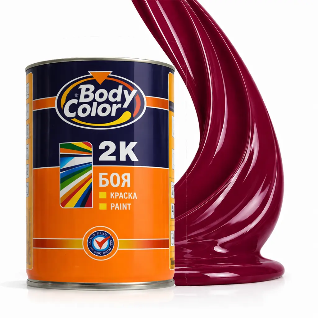 Автобоя 2К акрилна Body Color 118 Кармин 900мл. 2:1