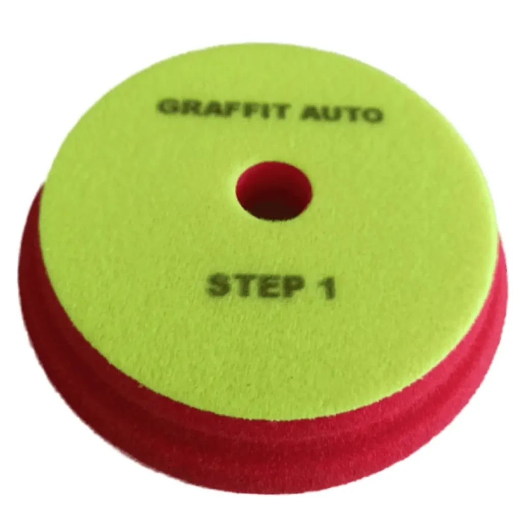 Полираща гъба Graffit Auto стъпка 1 - 150мм х 25 мм велкро