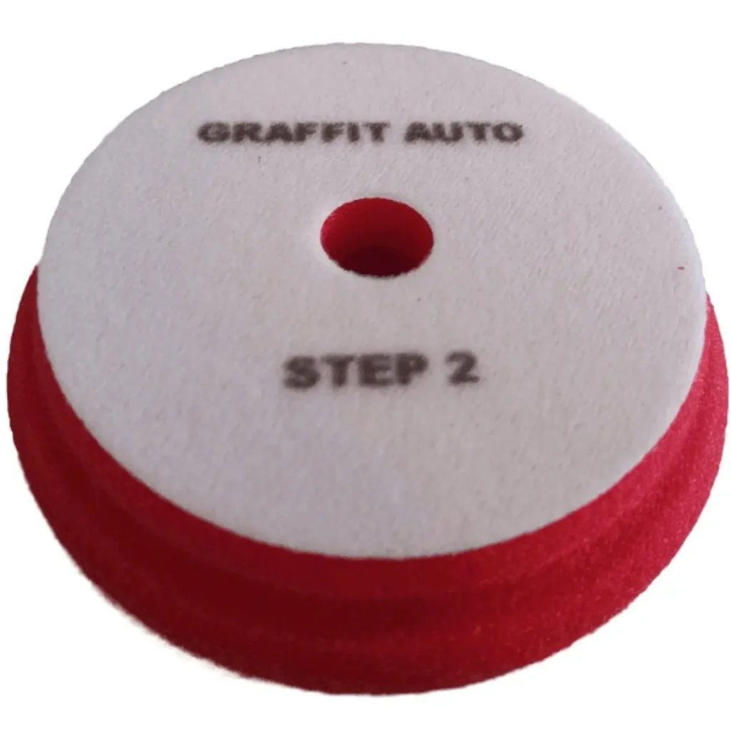 Полираща гъба Graffit Auto стъпка 2 - 150мм х 25 мм велкро