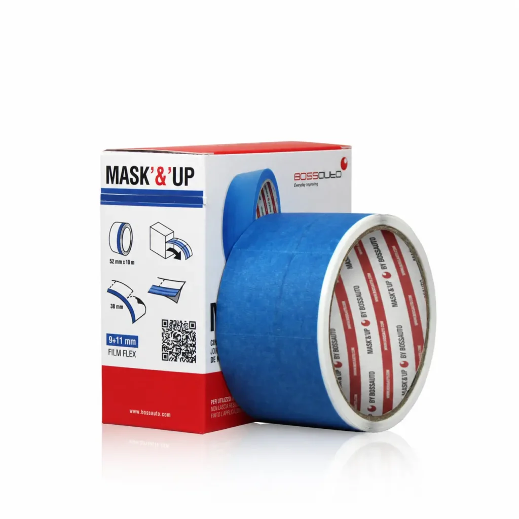 Тиксо за обръщане BossAuto Mask & Up 9+11 мм х 10 м