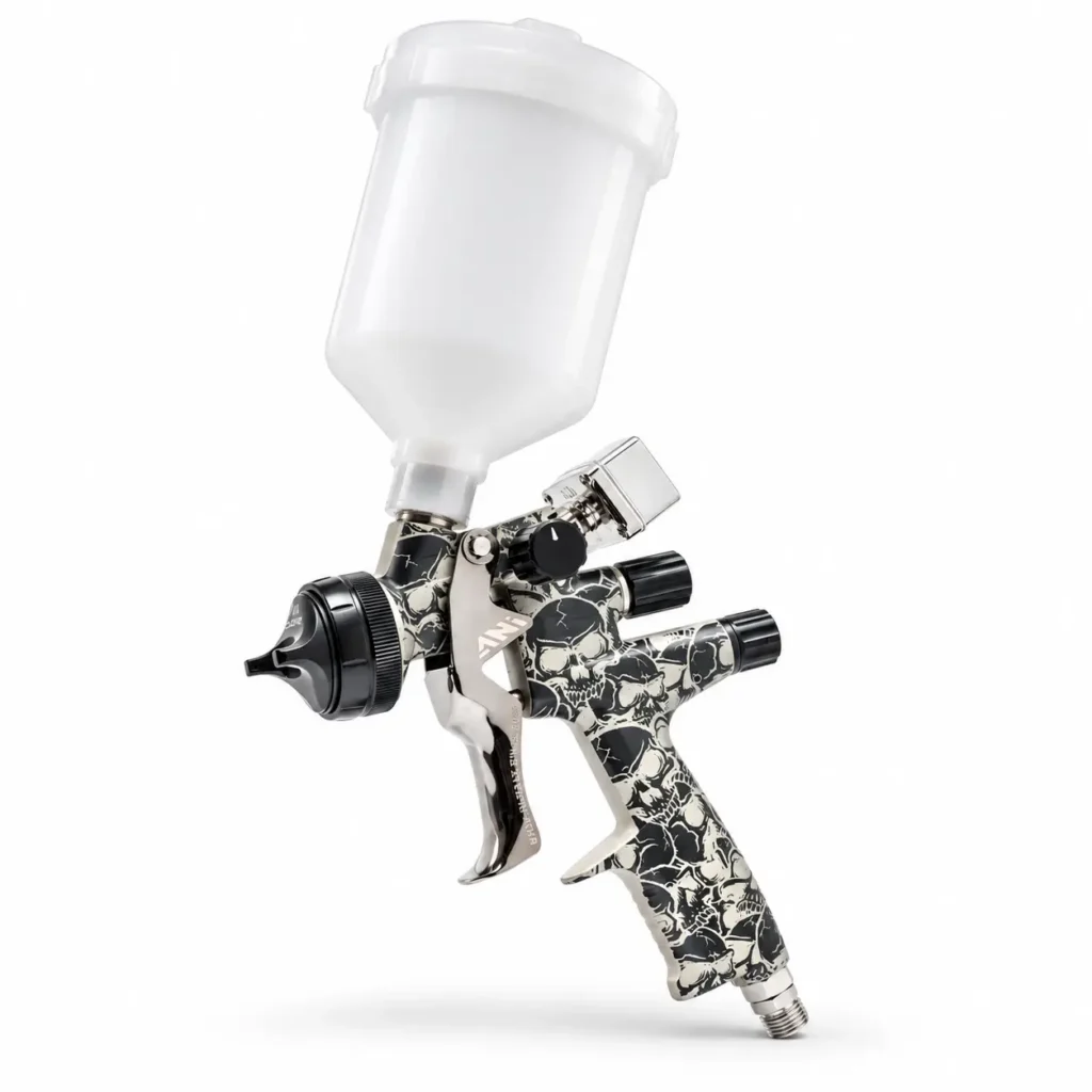 Бояджийски пистолет ANI SKULL 3 в 1 HPS HVLP 1.3 мм